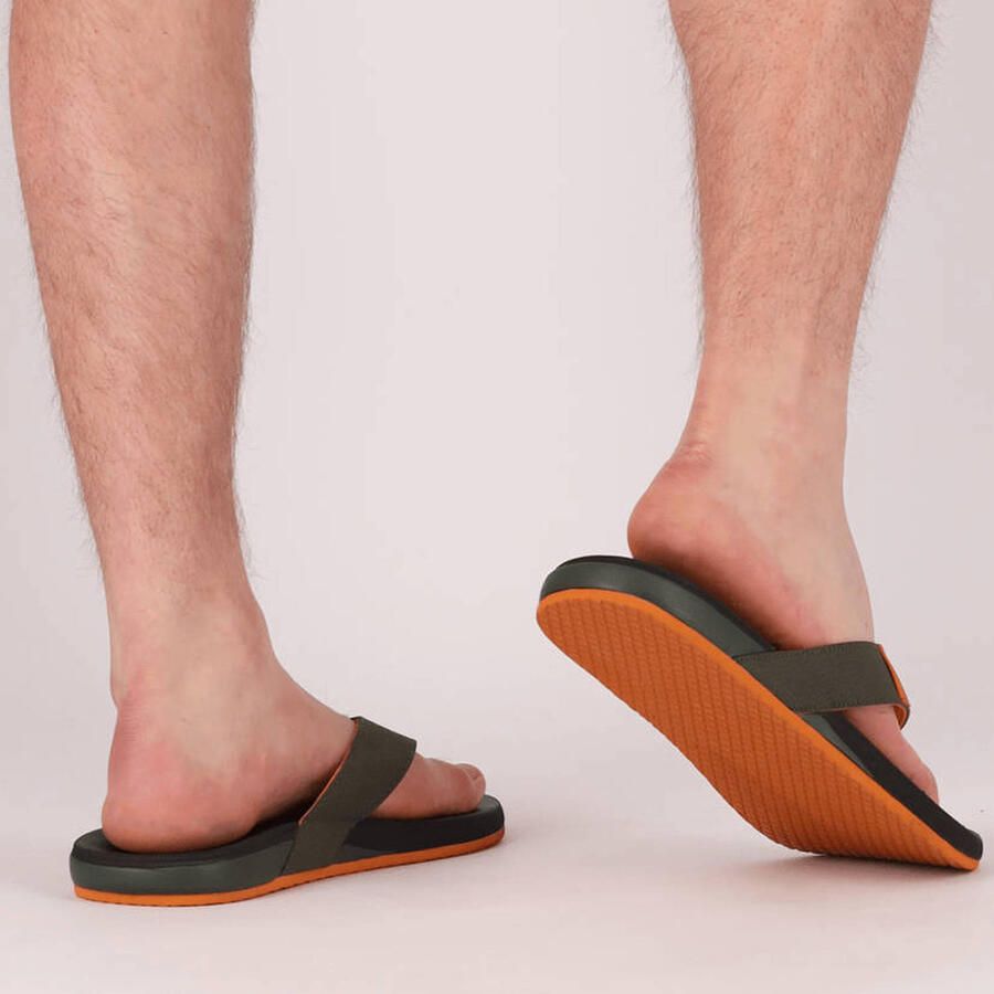 XQ Footwear XQ Teenslipper Heren Cushioned Grijs Blauw flip flops heren Slippers - Foto 2