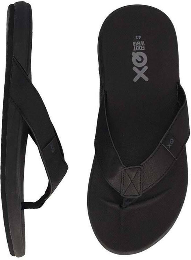 XQ Footwear XQ Teenslipper Heren Cushioned Navy Beige flip flops heren Slippers - Foto 4