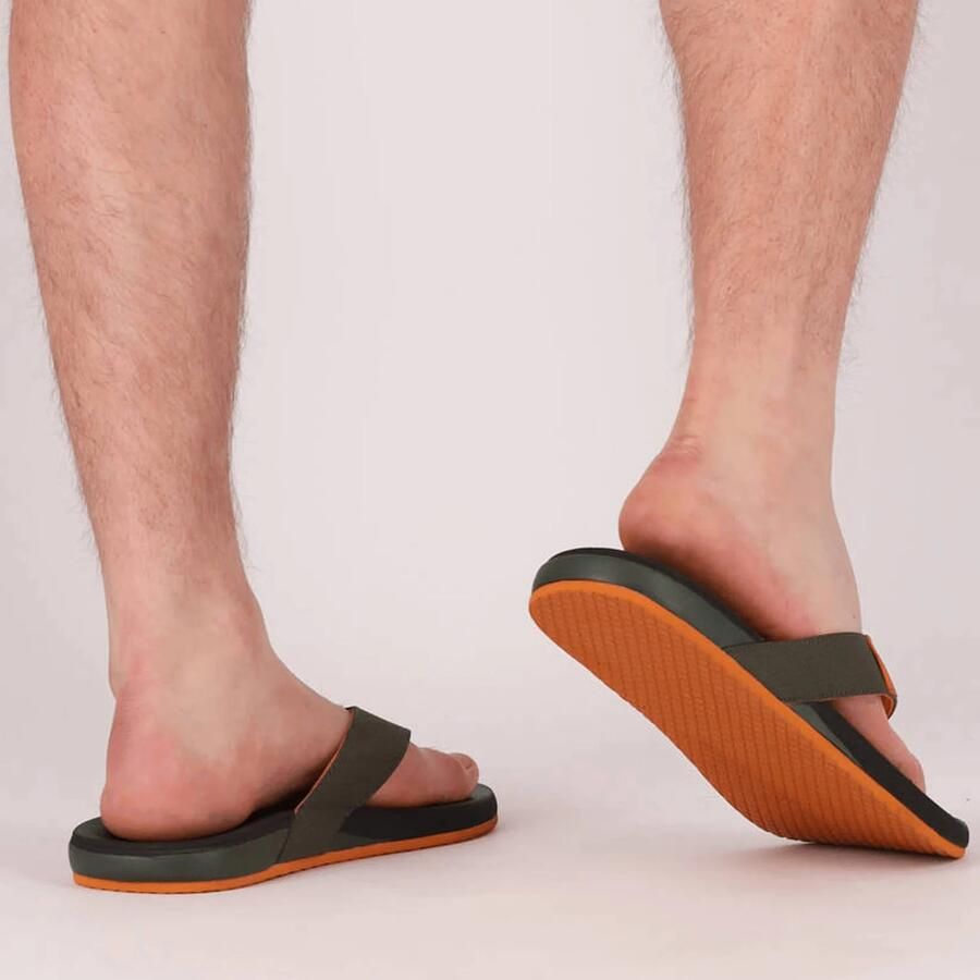 XQ Footwear XQ Teenslipper Heren Cushioned Grijs Blauw flip flops heren Slippers heren - Foto 2