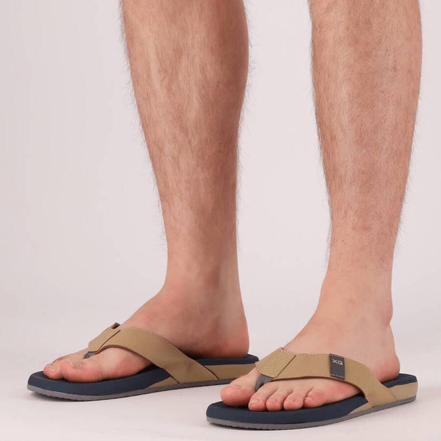 XQ Footwear XQ Teenslipper Heren Cushioned Zwart Groen flip flops heren Slippers - Foto 2