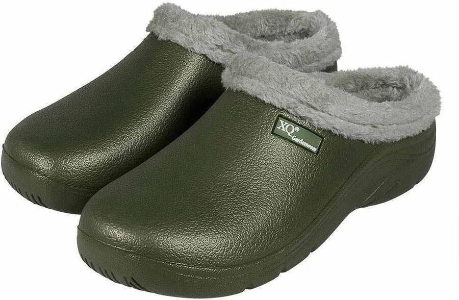 XQ Tuinklompen heren Fake Fur