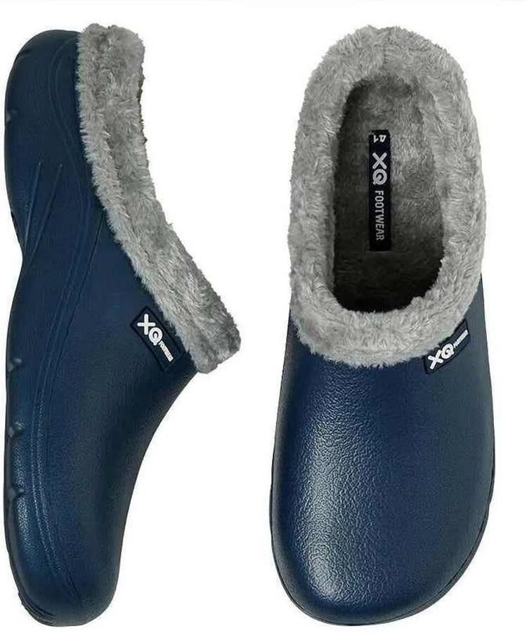 XQ Tuinklompen heren Fake Fur - Foto 3