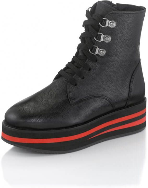 Alba moda Boot Zwart Rood - Foto 1