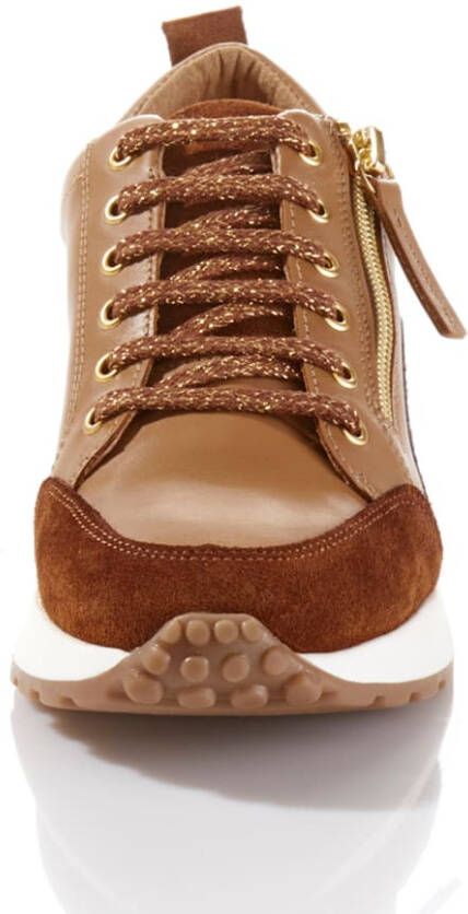Alba moda Sneaker Cognac Camel