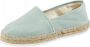 KLiNGEL Espadrille in modieuze stijl Mint - Thumbnail 1