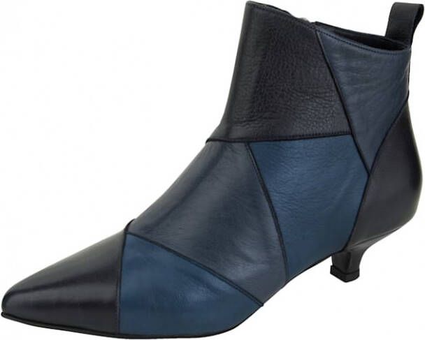 Gemini Ankle boot in een mooie kleurencombinatie Blauw