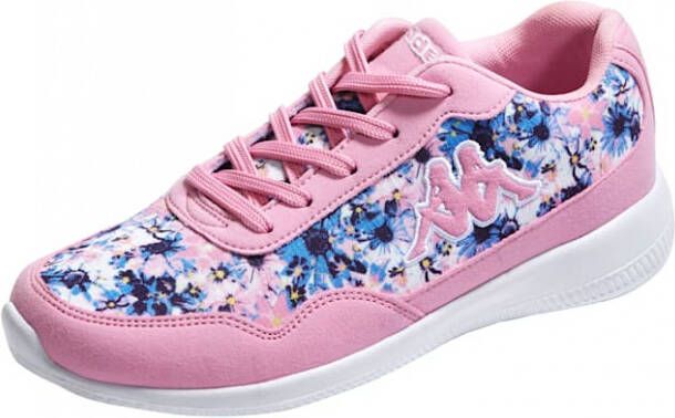 Kappa Sneaker met trendy bloemenprint Roze