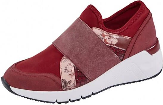 Liva Loop Sneaker met modieuze applicaties Rood - Foto 1