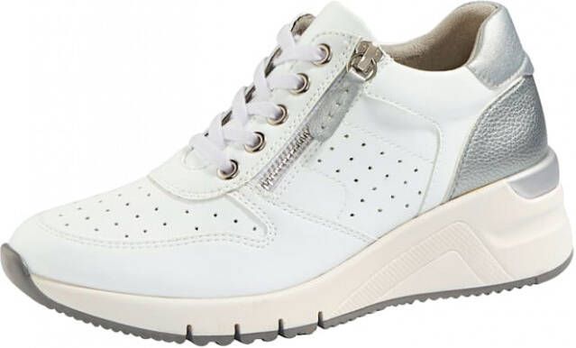 Dames Sneakers voor Dames Schoenen voor voor Sneakers voor Lage sneakers  Naturläufer Veterschoen Met Zomerse Perforaties in het Wit allware.com.br