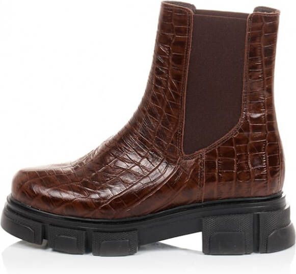 REKEN MAAR Chelsea boot Bruin