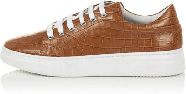 REKEN MAAR Sneaker Cognac
