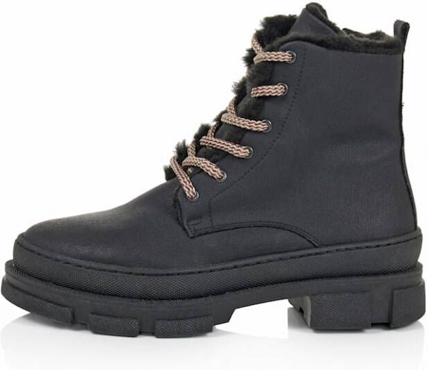 REKEN MAAR Veterboot Zwart