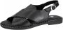 Remonte black casual open sandals Black Dames - Thumbnail 4