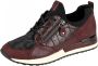 Remonte Sneaker met elastische instap Bordeaux Zwart - Thumbnail 3