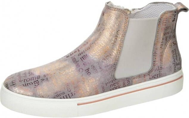 Studio W Chelsea boot in glitterlook Roze