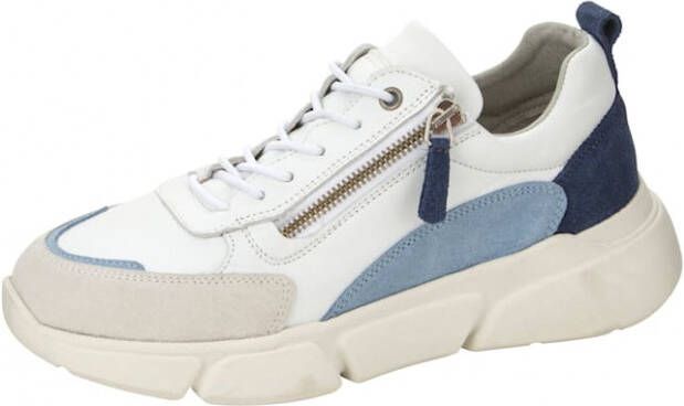 Studio W Sneaker in een trendy kleurencombinatie Blauw Wit