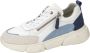 Studio W Sneaker in een trendy kleurencombinatie Wit Blauw - Thumbnail 2