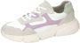 Studio W Sneaker in trendy look Wit Lila Mint - Thumbnail 1