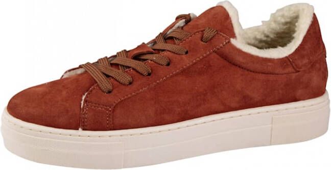 Studio W Sneaker met mooi imitatievacht Roest