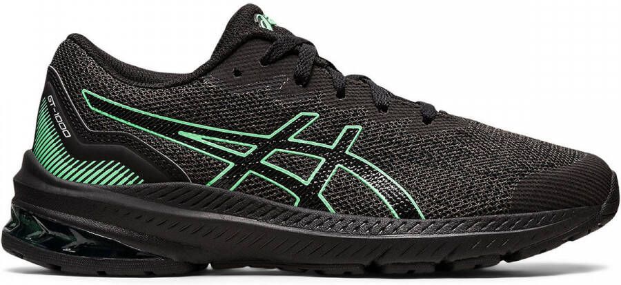 ASICS GT-1000 11 GS Hardloopschoenen Junior Grafietgrijs Nieuw Blad - Foto 3
