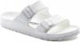 Birkenstock Witte Rubberen Slipper Dubbele Gespsluiting White - Thumbnail 4
