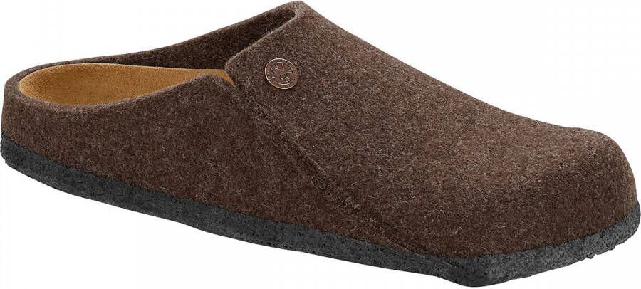Birkenstock Zermatt Pantoffels Mocha Regular fit | Bruin | Wolvilt - Foto 9