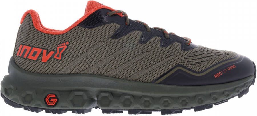 Inov-8 Rocfly G 350 Heren Olive Orange Wandelschoenen - Foto 2