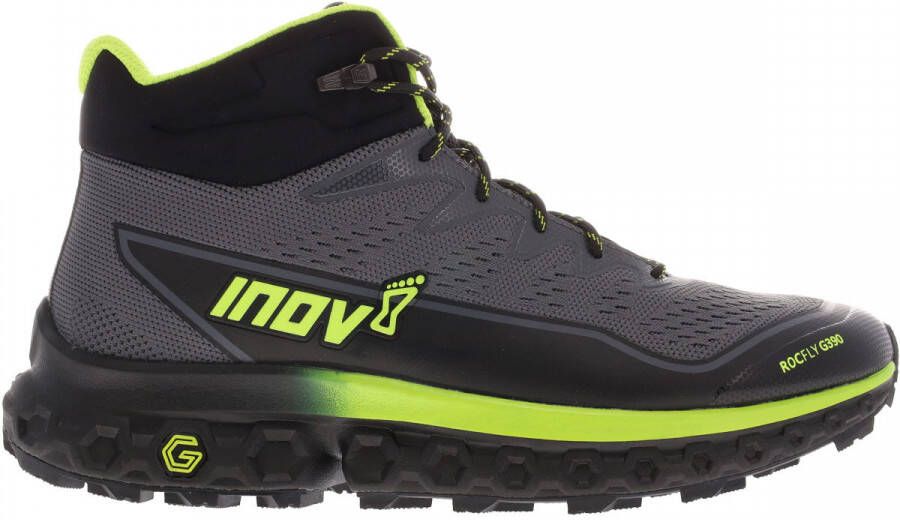 Inov-8 RocFly G 390 Wandelschoenen Heren Grey Black Yellow
