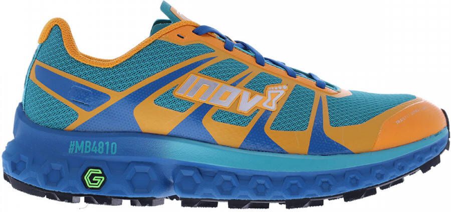 Inov-8 TrailFly Ultra G 300 Max Heren Teal Nectar Blue Trailrunschoenen - Foto 2