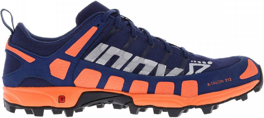 Inov-8 X-Talon 212 Heren Sportschoenen Hardlopen Trail blauw oranje - Foto 2