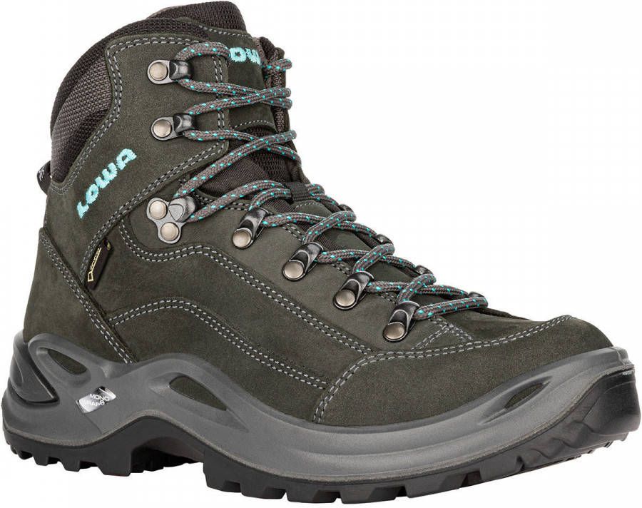 Lowa Hatland Renegade Mid GTX S Lady Asphalt turquoise Schoenen Wandelschoenen Halfhoge schoenen - Foto 5