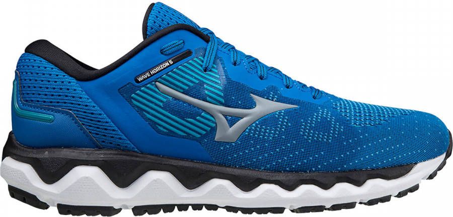 Mizuno Wave Horizon 5 Heren Sportschoenen Hardlopen Weg blauw
