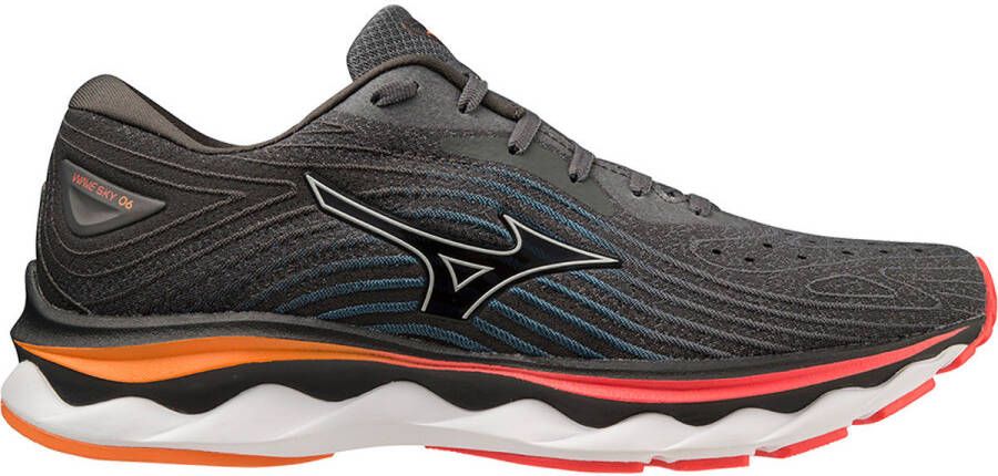 Mizuno Wave Sky 6 Hardloopschoenen Irongate Nimbus Cloud Soleil Heren - Foto 4