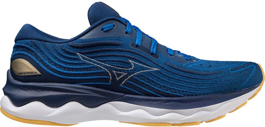Mizuno Wave Skyrise 4 J1GC230903 Mannen Marineblauw Hardloopschoenen - Foto 6