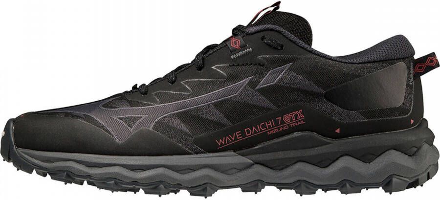 Mizuno Wave Daichi 7 GTX Dames Sportschoenen Hardlopen Trail zwart zwart - Foto 3