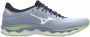 Mizuno Wave Sky 5 Dames Sportschoenen Hardlopen Weg paars groen - Thumbnail 5