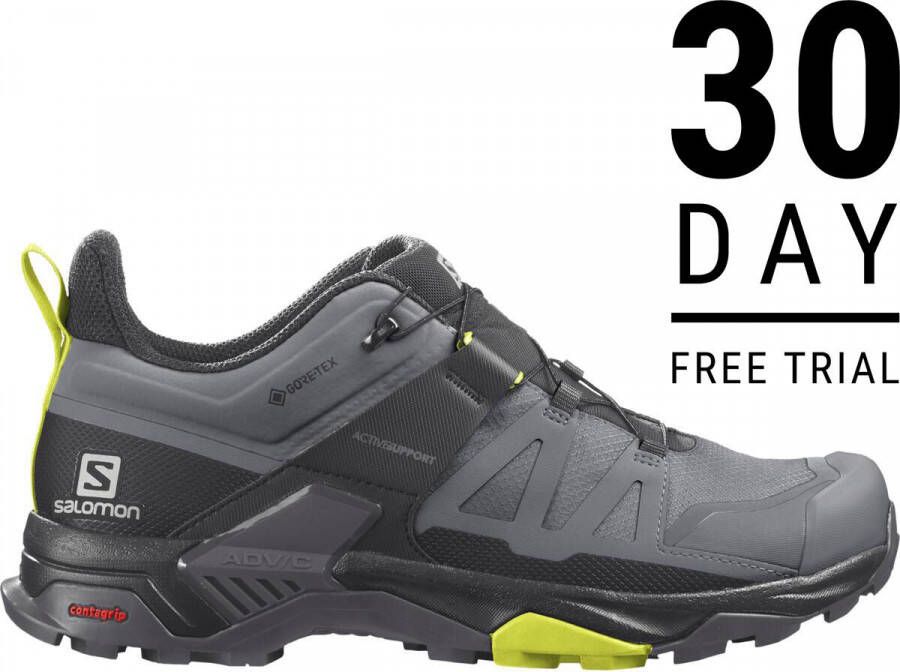 Salomon X Ultra 4 GTX Outdoor Sneakers Grijs Heren