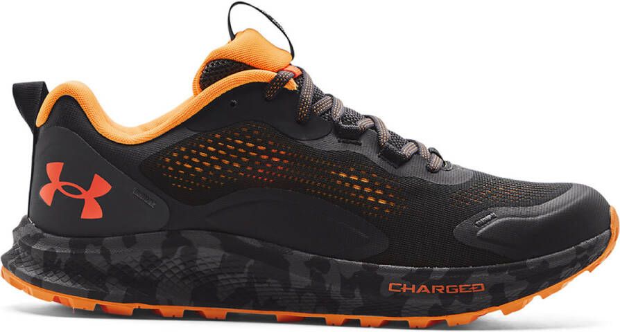 Under Armour Herenhardloopschoenen Charged Bandit Trail 2 Jet Grijs Oranje Ice Panic Oranje 44.5