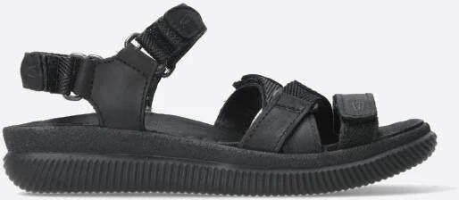 Wolky Sandalen 00720 Action Lady 50000 zwart gevet leer - Foto 4