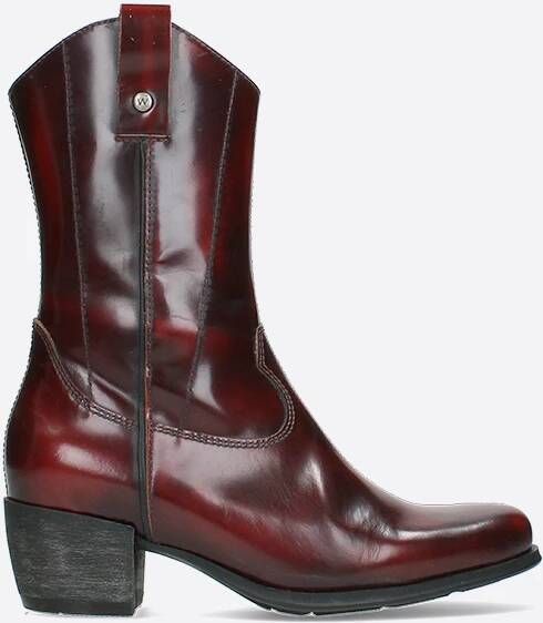 Wolky Caprock bordeaux glanzend leer - Schoenen.nl