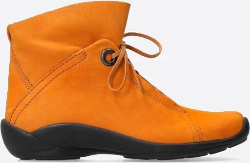 Wolky Veterschoenen Diana donker oker nubuck