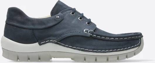 Wolky Shoe > Heren > Comfortschoenen Fly men blauw nubuck - Foto 4