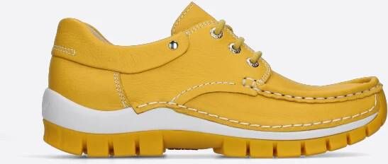 Wolky Dames Veterschoenen 04701 Fly Summer Geel - Foto 6