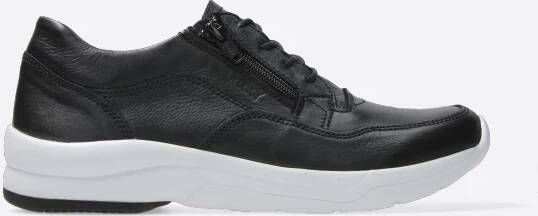 Wolky Veterschoenen Ozark zwart wit leer - Foto 2