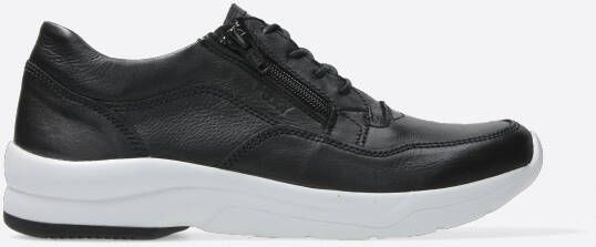 Wolky Veterschoenen Ozark zwart wit leer - Foto 2