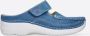 Wolky Comfortschoenen Roll Slipper dodger blauw nubuck - Thumbnail 2