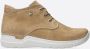 Wolky Dames Veterschoenen Truth Antique Nubuck Beige - Thumbnail 3