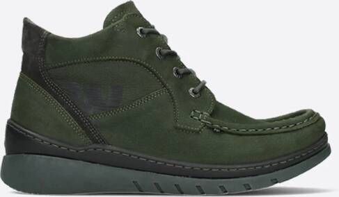 Wolky Watson Longbeach Veterboot Dames Groen