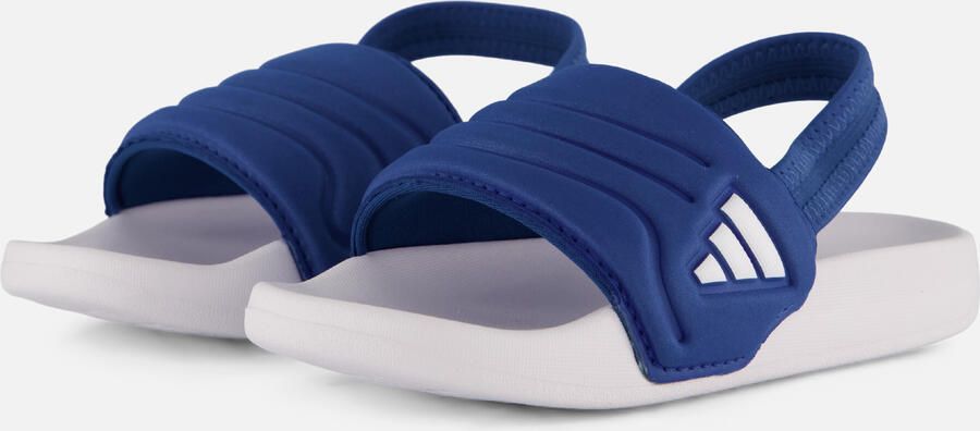Adidas Sportswear Adilette Estrap 2.0 badslippers met hielbandje kobaltblauw wit - Foto 8