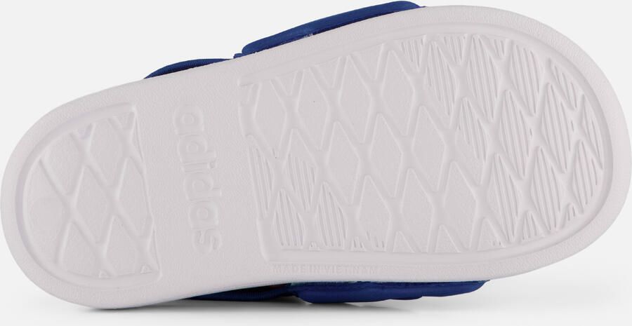 Adidas Sportswear Adilette Estrap 2.0 badslippers met hielbandje kobaltblauw wit - Foto 7